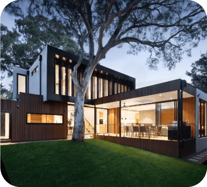 A sophisticated building